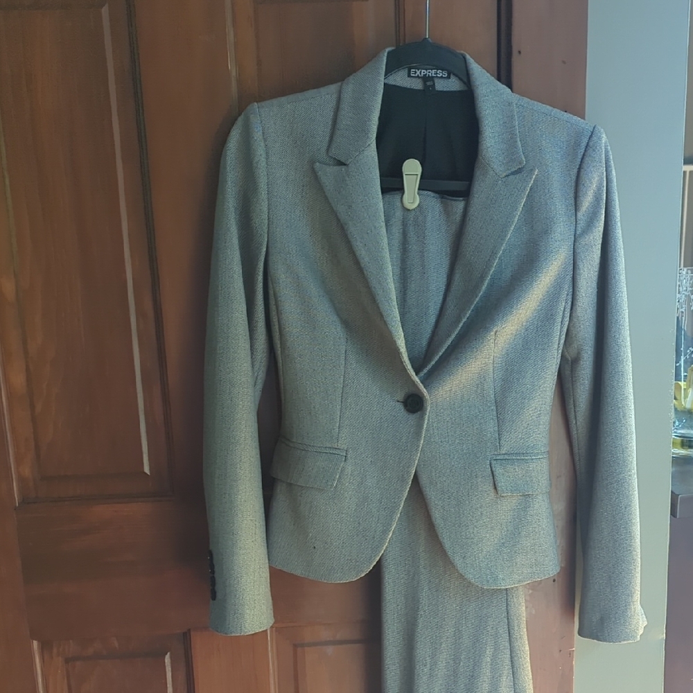 Express Gray Pantsuit